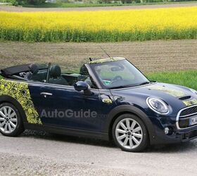 2016 MINI Convertible Spied With the Top Down