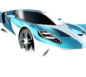 A Sketch Comes to Life 2017 Ford GT Supercar  Design Milk