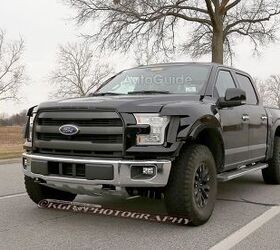 2017 Ford F-150 Raptor Spy Photos Hint at SVT Lightning Successor