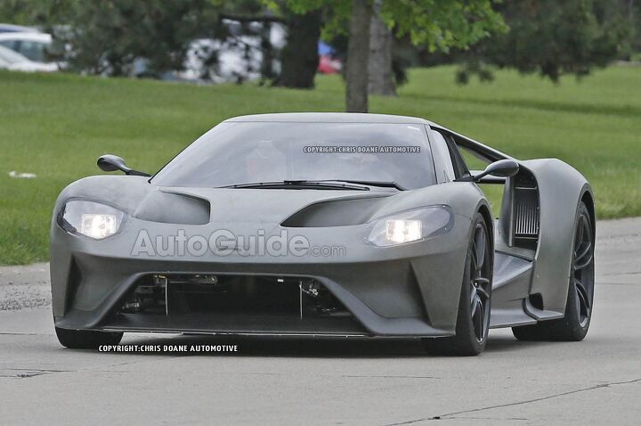 2017 Ford GT Spied Starting Spring Training