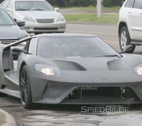 2017 Ford GT Interior Spied During Testing
