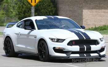 2016 Ford Shelby GT350R Spied Testing in White