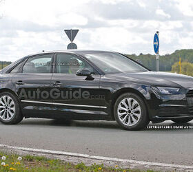 2016 Audi A4 Spied in Broad Daylight