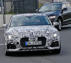 2017 Audi A5 Spied Testing for the First Time