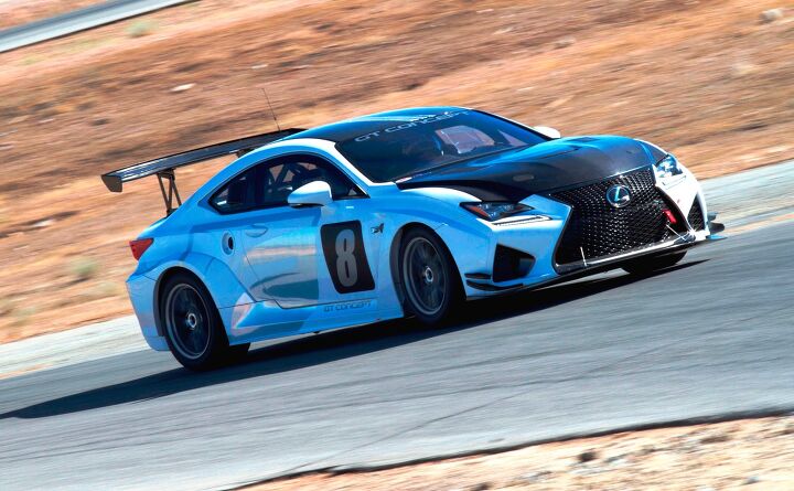 Wild New Lexus RC F GT to Tackle Pikes Peak