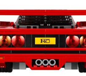 Free 3D file Lego Style Brick Ferrari F40-Mini 🧱・Template to