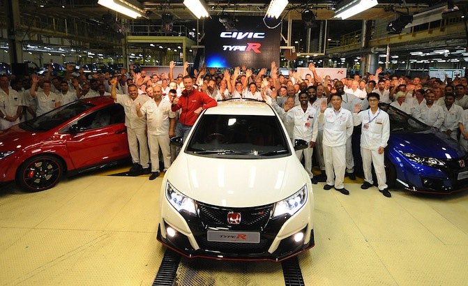 Honda Civic Type R Production Begins