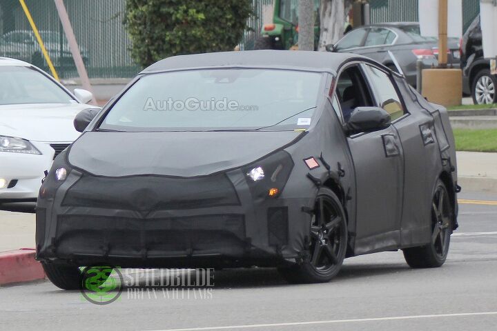 2016 Toyota Prius Spied With Heavy Camo