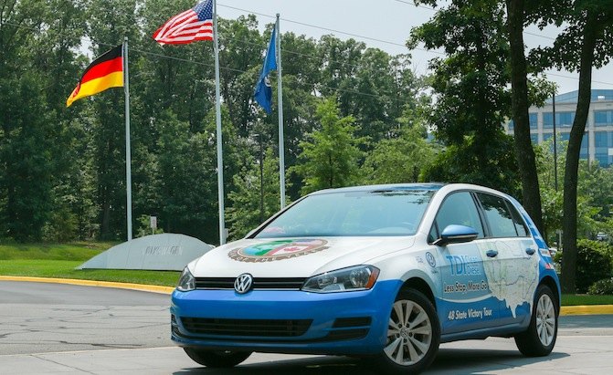 vw golf tdi hits 48 states on less than 300 in diesel