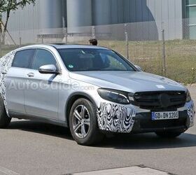 Mercedes-Benz GLC Coupe Spied in Production Form