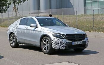 Mercedes-Benz GLC Coupe Spied in Production Form
