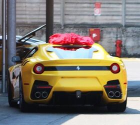 Ferrari F12 GTO Rear End Spied