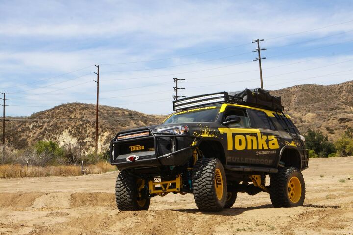 Toyota 4Runner Turned Tonka Toy Requires a Big Sand Box