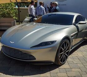 Watch James Bond's New Aston Martin Do Donuts