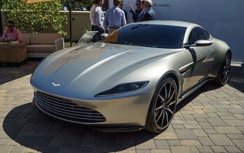 Watch James Bond's New Aston Martin Do Donuts