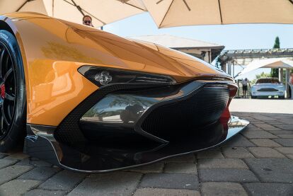 Aston Martin Vulcan Revealed in Volcanic Orange Color | AutoGuide.com