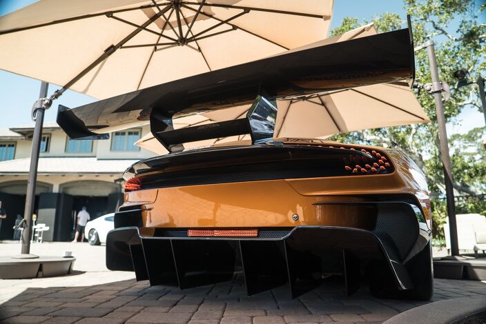 Aston Martin Vulcan Revealed in Volcanic Orange Color | AutoGuide.com