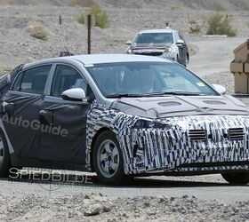 Hyundai's Prius-Fighting Hybrid Spied Up Close and Personal