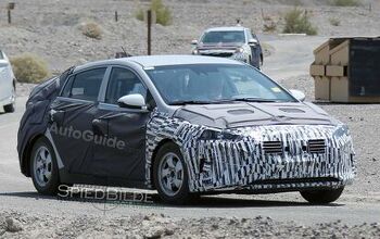 Hyundai's Prius-Fighting Hybrid Spied Up Close and Personal