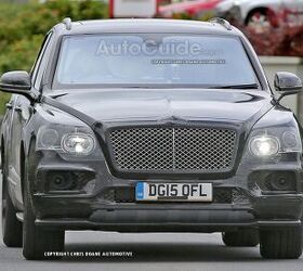 2017 Bentley Bentayga Speed Spotted Testing