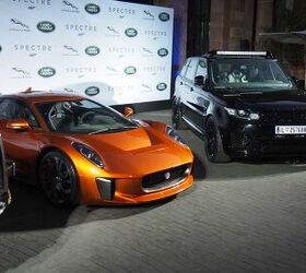 Jaguar Land Rover Reveals New Pack of Bond Cars in Germany