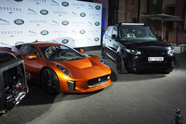 Jaguar Land Rover Reveals New Pack of Bond Cars in Germany