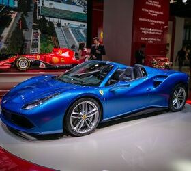 Ferrari 488 Spider is a 203-MPH Blue Blur