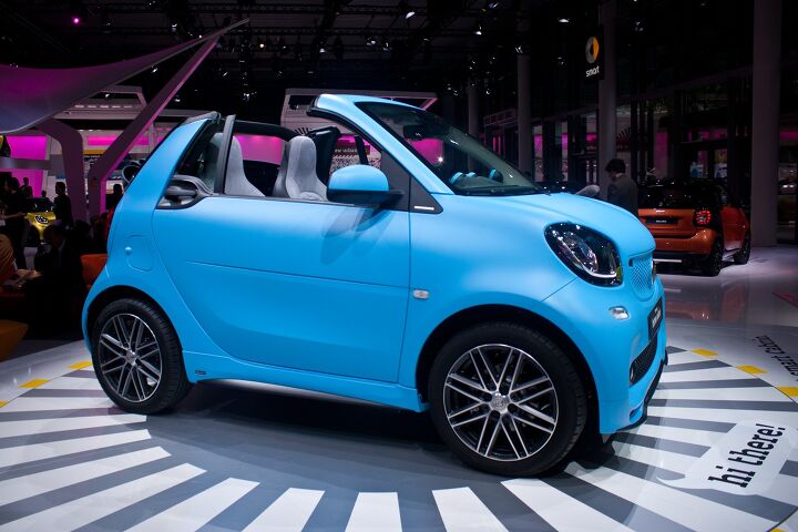 2016 Smart Fortwo Cabrio Unveiled, Makes Debut at Frankfurt Motor Show