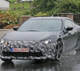 2017 Scion FR-S Spied Testing With Light Updates