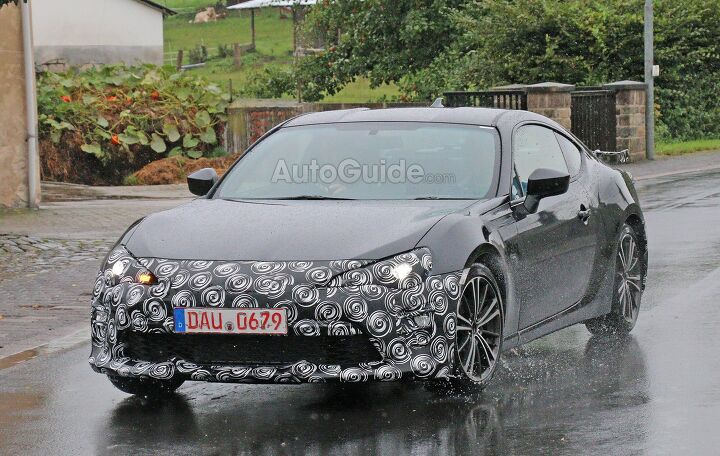 2017 Scion FR-S Spied Testing With Light Updates