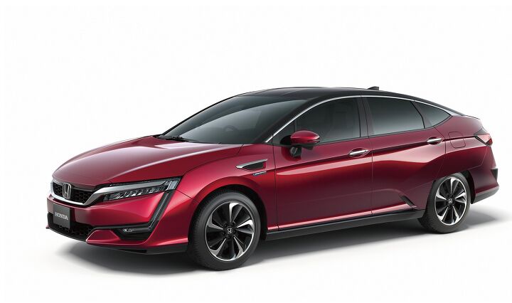 Honda's New Fuel Cell Sedan Revealed, Odyssey Hybrid Teased