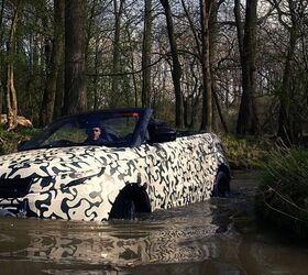 Watch the Range Rover Evoque Convertible Go Off-Road Testing