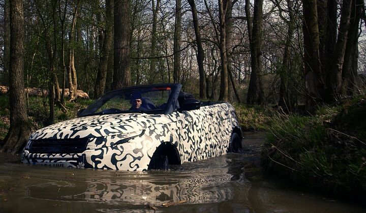 Watch the Range Rover Evoque Convertible Go Off-Road Testing