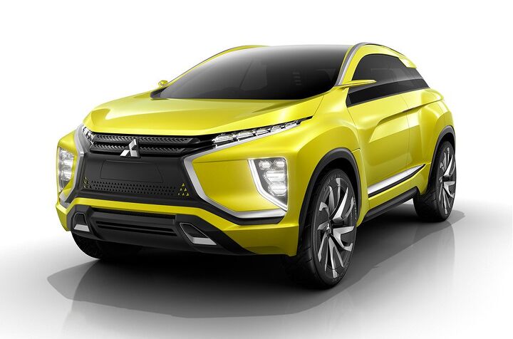 Mitsubishi EX Concept Previews Electric Crossover