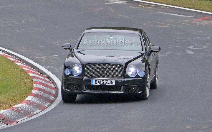 Bentley Mulsanne Spied Testing on the Nurburgring