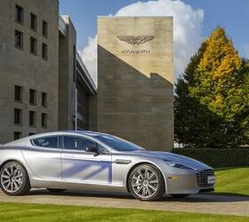Fully Electric Aston Martin RapidE Concept Revealed