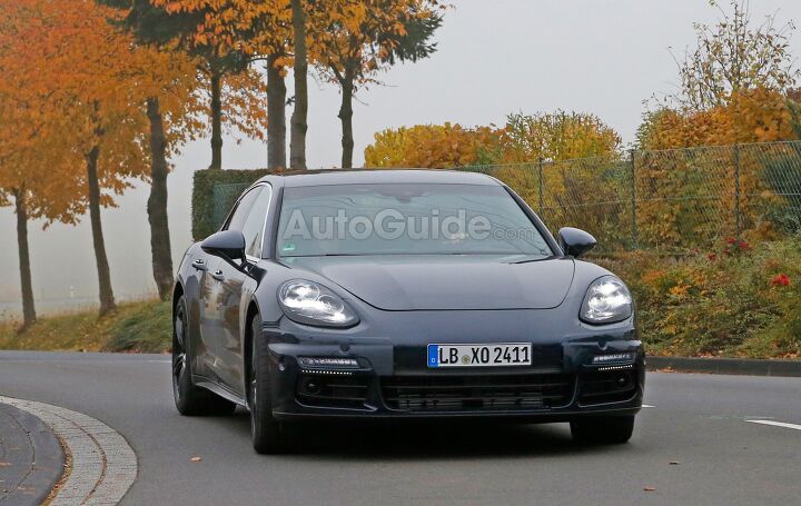 2017 Porsche Panamera Spied Lurking Near Nurburgring Looking a Bit Less Ugly