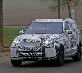 2017 Land Rover Discovery Spied Losing Boxy Design