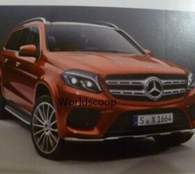 Photos of Mercedes GLS-Class SUV Leaked