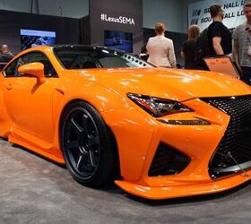 Wide Body RC F Highlights Lexus Booth At SEMA