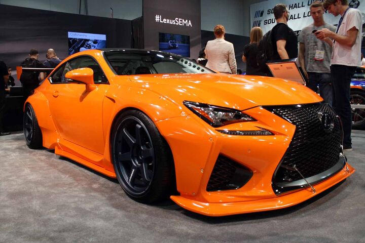 Wide Body RC F Highlights Lexus Booth At SEMA