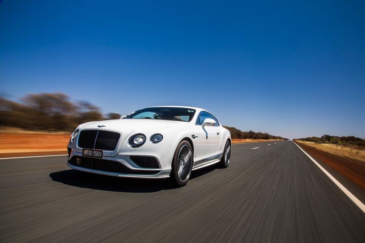 Bentley Continental GT Speed Goes 206 MPH on Video