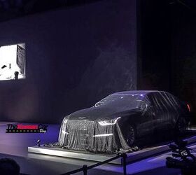 Production Hyundai Genesis G90 Pretty Much Revealed Under a Sheer Blanket