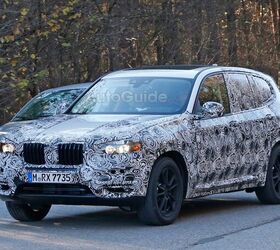 2017 BMW X3 Spied in Production Form But Still Wearing Camouflage
