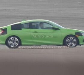 2016 Honda Civic Coupe Gets Early Reveal in Spy Photos