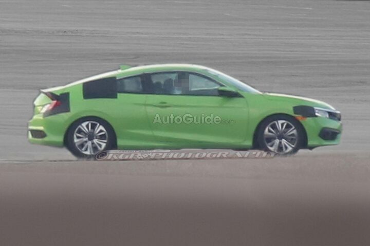 2016 Honda Civic Coupe Gets Early Reveal in Spy Photos