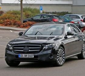 2017 Mercedes-Benz E-Class Spied Nearly Camouflage Free