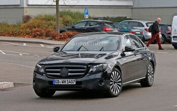 2017 Mercedes-Benz E-Class Spied Nearly Camouflage Free