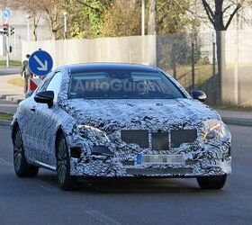 Mercedes E-Class Coupe Spied for the First Time