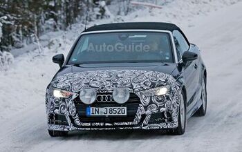 Audi A3 Convertible Facelift Spied Testing
